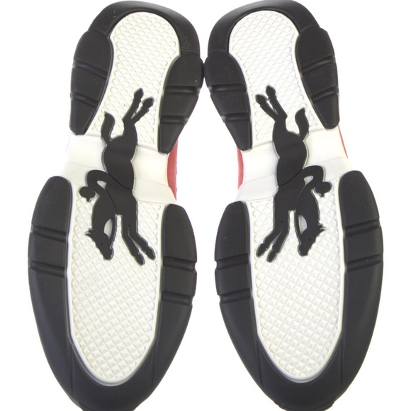 NIB Longchamp Exaggerated Platform Net Tennis Sneaker - Picture 6 of 11